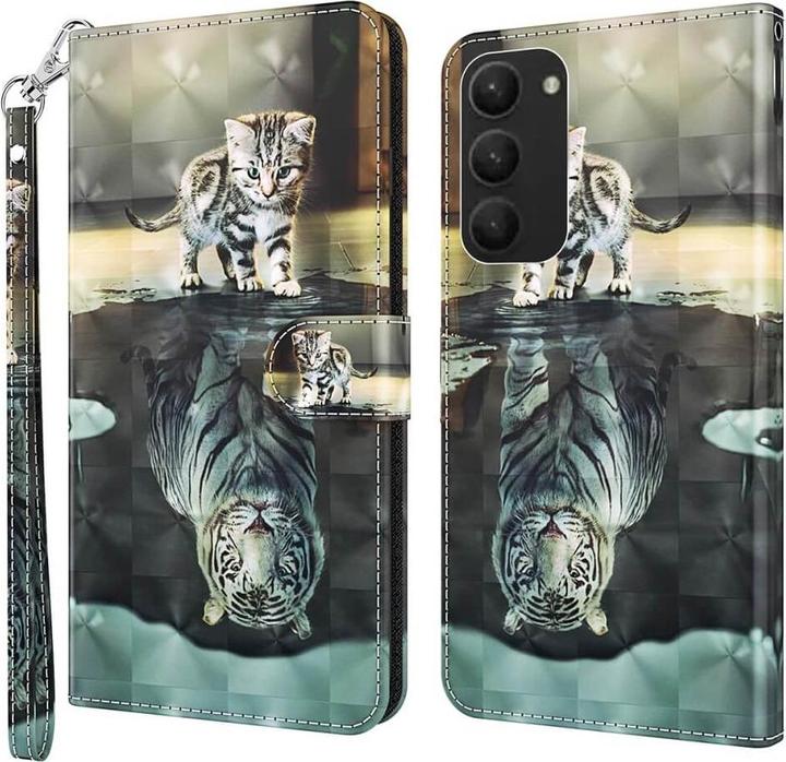 Immagine prodotto Cover-Discount Custodia per gatti con effetto glitter (Samsung Galaxy S24+)
