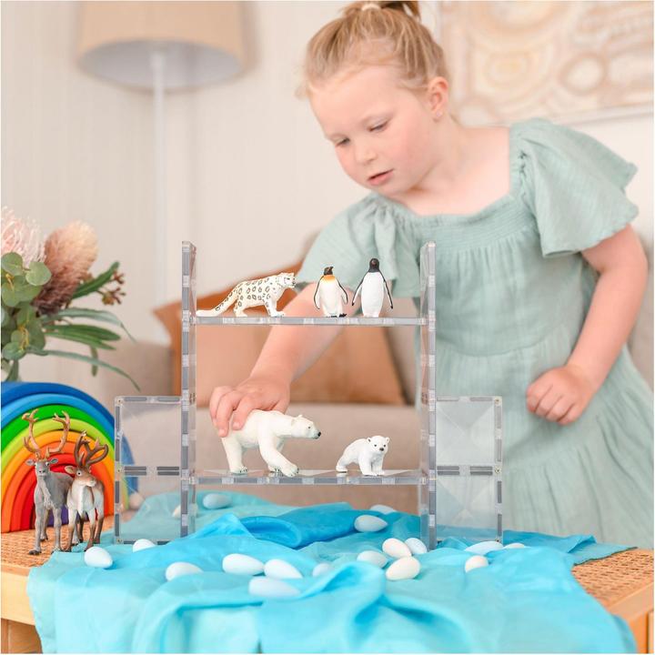 Actual product image Connetix Clear Rectangle Pack