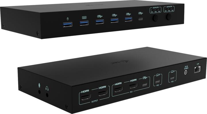 Produktbild i-tec USB-C KVM DS for 3 Hosts, USB-C (USB-C)