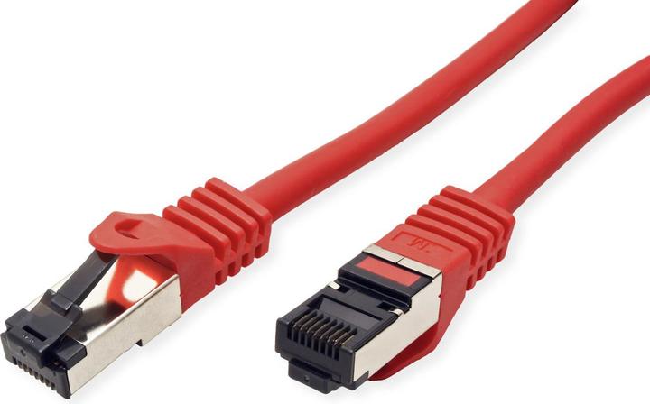 Actual product image Value Patchkabel Kat.8 S/FTP, rot, 3m LSOH, Litzenkabel, (PiMF- (S/FTP, CAT8.1, 3 m)