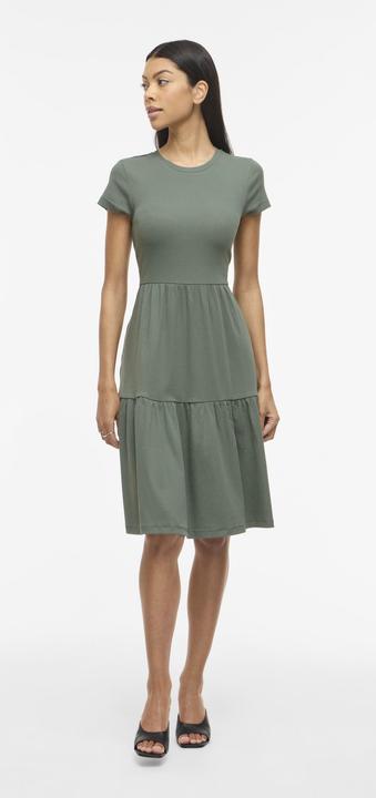 Image du produit Vila VIHOLLIE Kurzärmeliges Maxikleid (L, M)