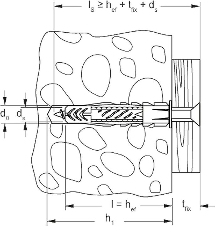 Produktbild Fischer Universaldübel UX 6x35