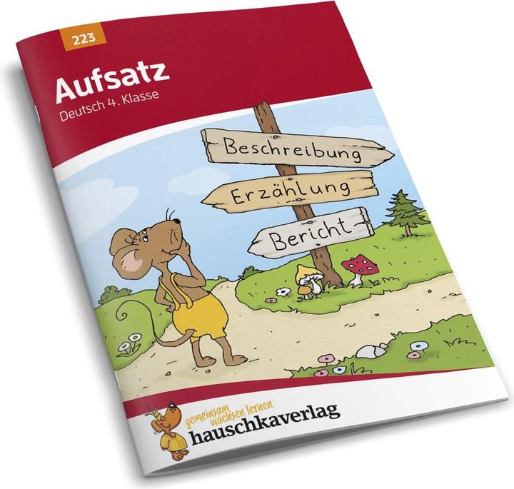 Produktbild Aufsatz Deutsch 4. Klasse (Deutsch, Gerhard Widmann, 2020)