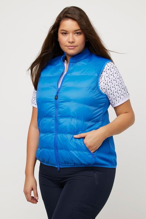 Produktbild Ulla Popken Golf-Hybridweste, Powerstretch, 2-Wege-Zipper, Stehkragen (46, 48)