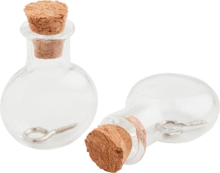 Image du produit Hobby & Crafting Fun Pendentif bouteille en verre (Verre)