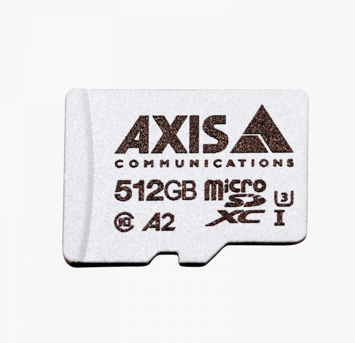 Image du produit Axis Speicherkarte Surveillance 512 GB microSDXC 1 Stück (512 Go, microSDXC, SD, U3, UHS-I)