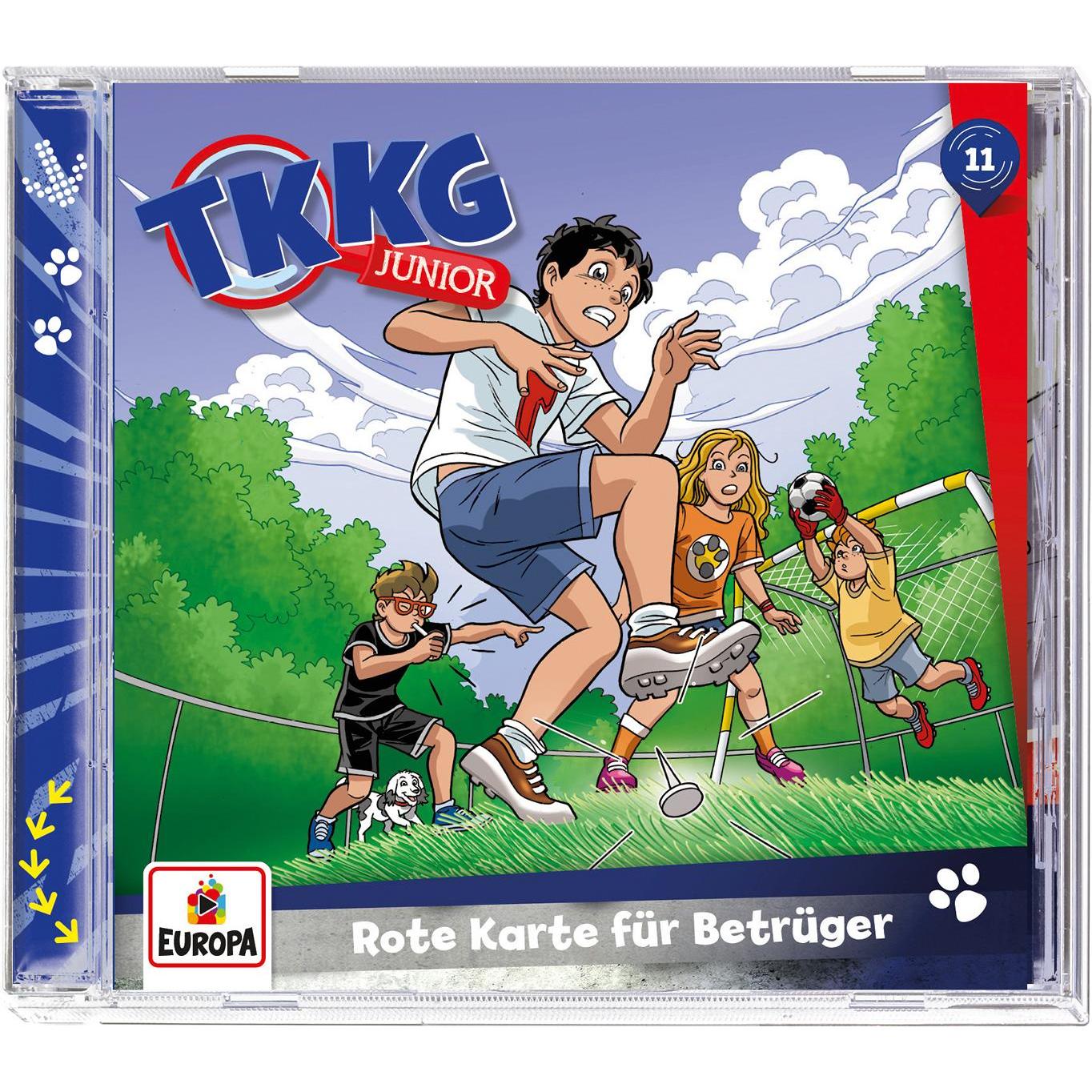 TKKG Junior 11 - Rote Karte für Betrüger, Hörbücher