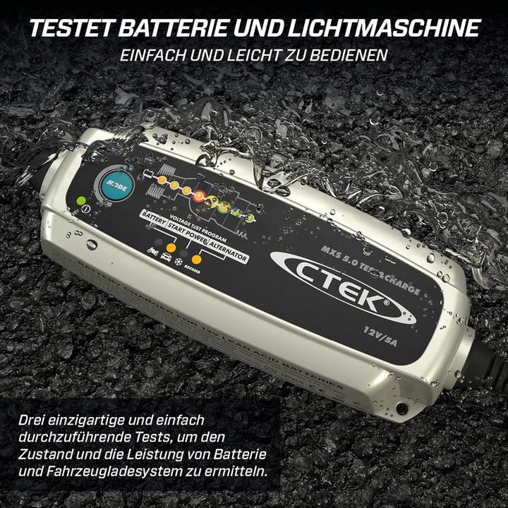 Produktbild Ctek MXS 5.0 Test Charge (12V, 5 A)