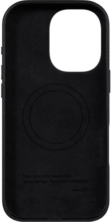 Produktbild Urbany's MagSafe Backcover aus veganem Leder Schwarz (Apple iPhone 17)