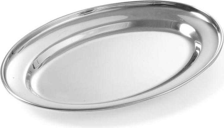 Actual product image Hendi Stainless steel serving tray oval