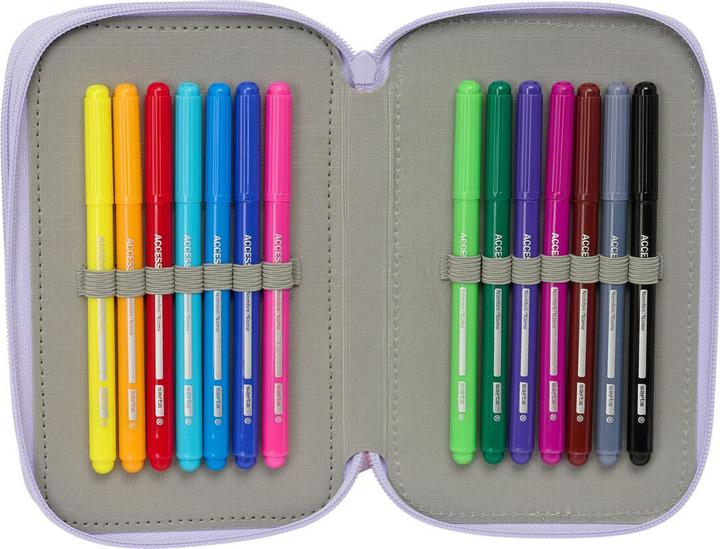 Actual product image Safta Allzwecktasche Bouquet Rosa Lila 12,5 x 19,5 x 5,5 cm 37 Stücke