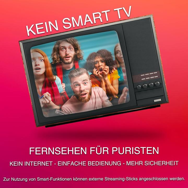 Produktbild Telefunken XH32N750M (80 cm (32 Zoll), schwarz, WXGA, Triple Tuner, Mediaplayer) (32", LED, HD ready)