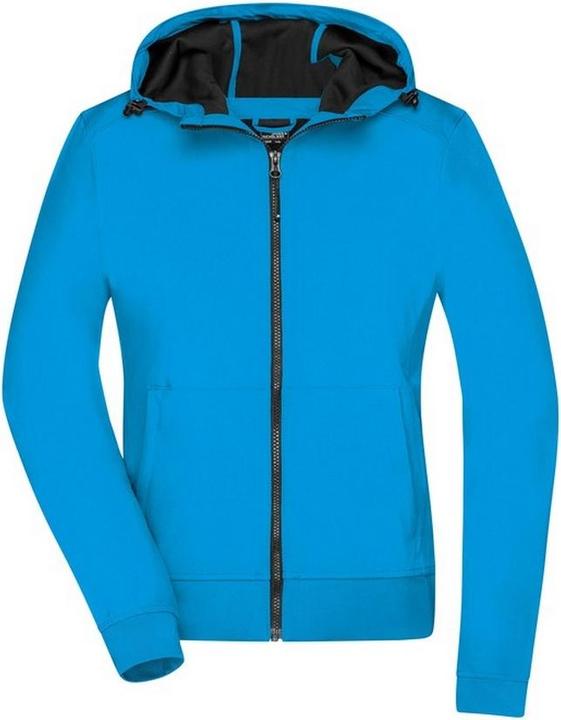 Produktbild James & Nicholson Softshelljacke mit Kapuze (S)