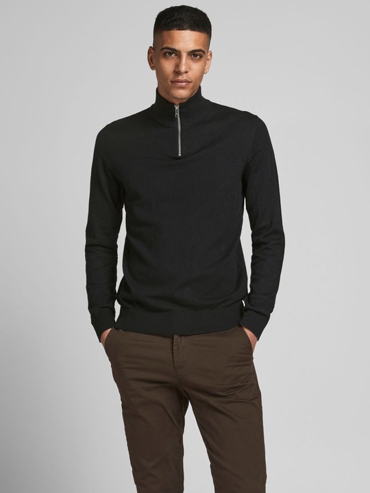 Actual product image Jack & Jones Half Zip Knit Sweater (L)
