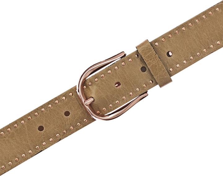 Actual product image B.Belt Studded leather belt (95)