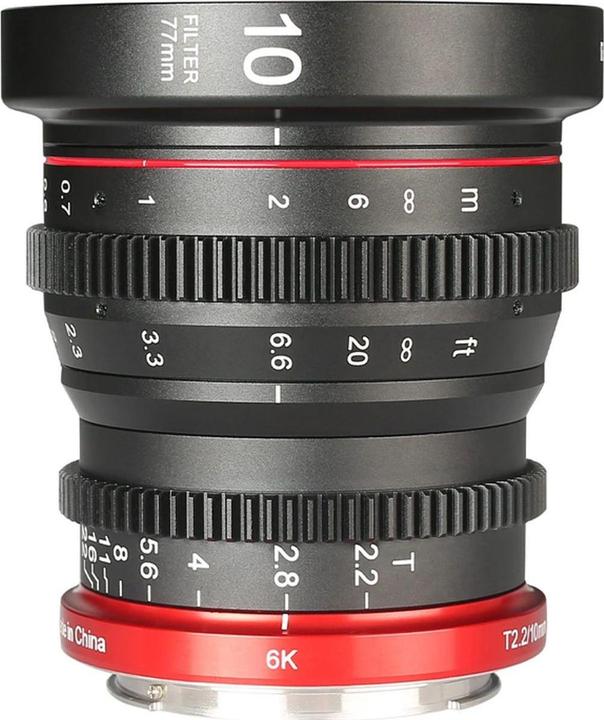 Meike MK 10mm T2.2 attacco Canon RF (Canon RF)
