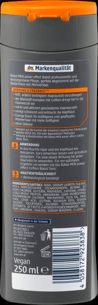 Produktbild dm Balea MEN Shampoo Power Effect Coffein (250 ml, Flüssiges Shampoo)