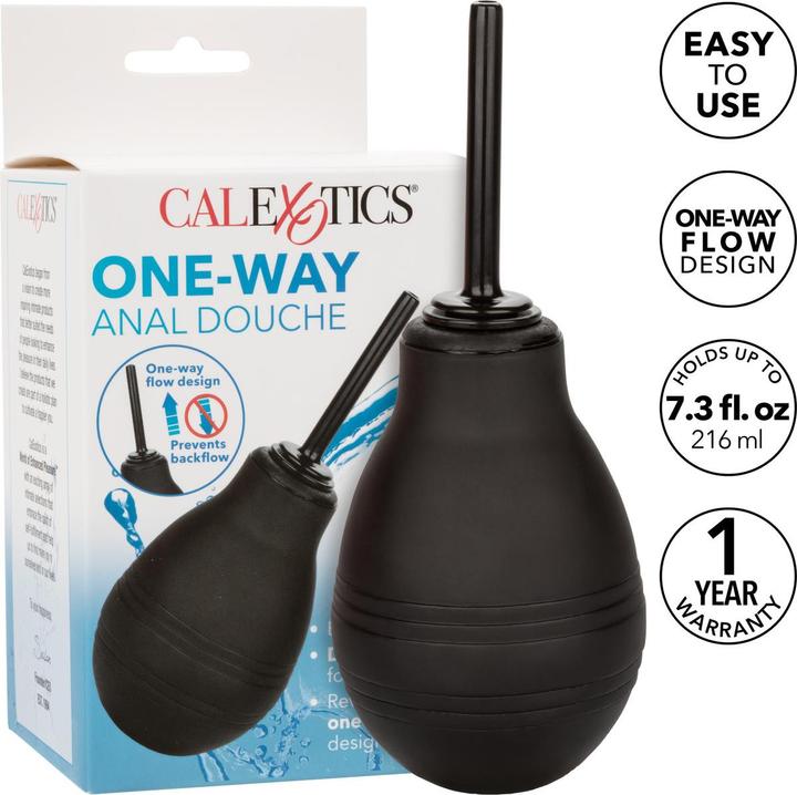 Actual product image CalExotics One Way Anal Shower Black