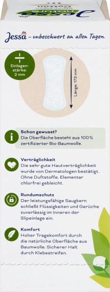 Produktbild dm Jessa Slipeinlagen Cotton (30 x)