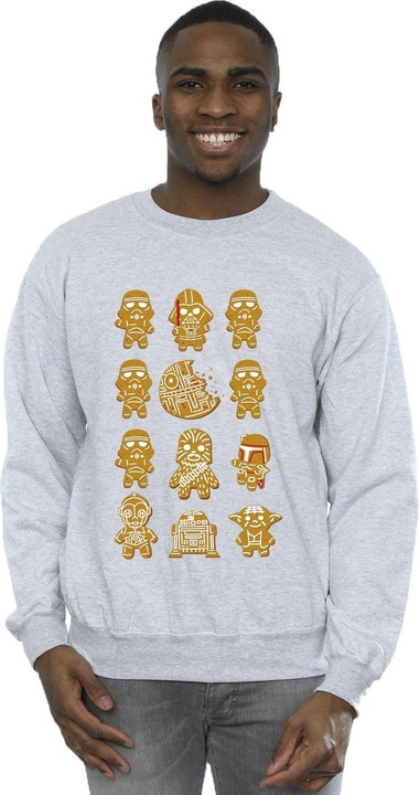 Actual product image Star Wars Mens Episode IV: A New Hope 12 Gingerbread Sweatshirt (5XL)