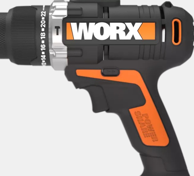 Actual product image Worx Impact drill set 20V WX372 (Rechargeable battery operated)