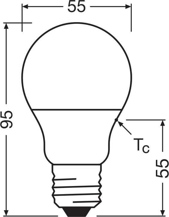 Produktbild Osram LED Pcr Lamps (E27, 470 lm, 1 x)