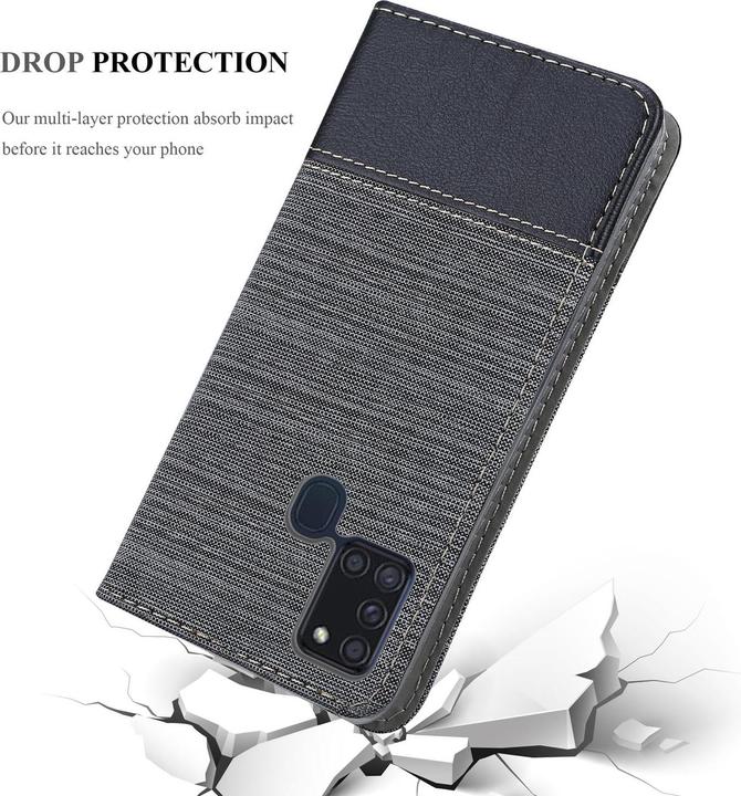 Productafbeelding Cadorabo Boek Jeans Optiek Cover (Samsung Galaxy A21)