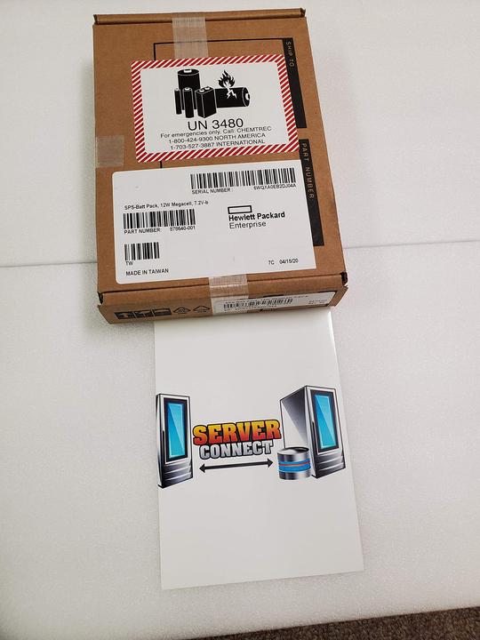 Actual product image HPE BATT PACK, 12W MEGACELL