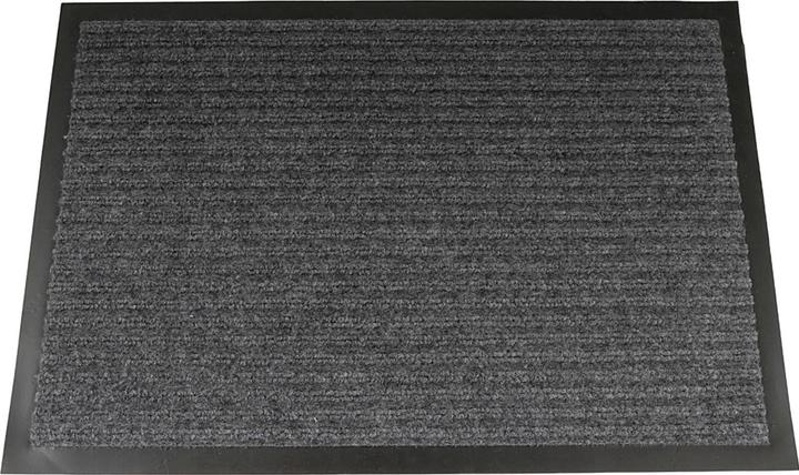 Immagine prodotto Viva Strapazierfähige Fussmatte mit PVC Rückseite, 40 x 60 cm, grau (40 x 60 cm)