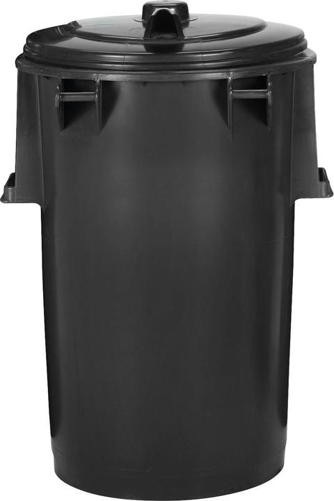 Produktbild Schäfer Shop System-Mülleimer SME, Volumen 35 oder 50 l, mit oder ohne Bügel, anthrazit (50 l)