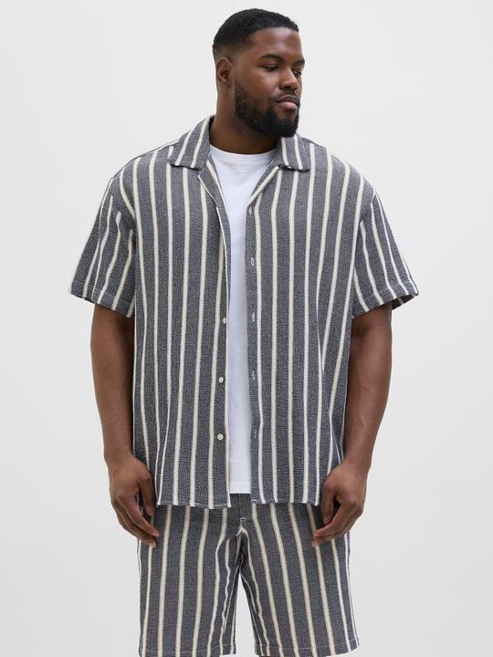 Immagine prodotto Jack & Jones Jorcoba Stripe Resort Shirt Ss Sn Pls (8XL)