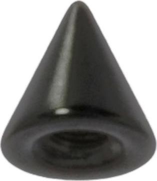 Immagine prodotto Bijouteria Chiusura piercing (Rivestimento PVD (nero), Acciaio chirurgico 316L)