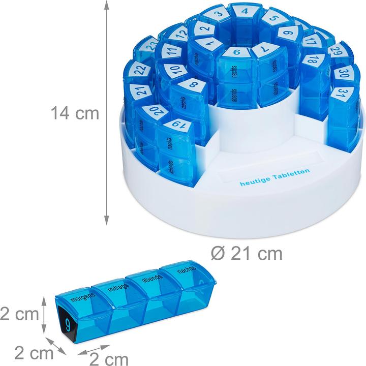 Image du produit Relaxdays Pilulier
