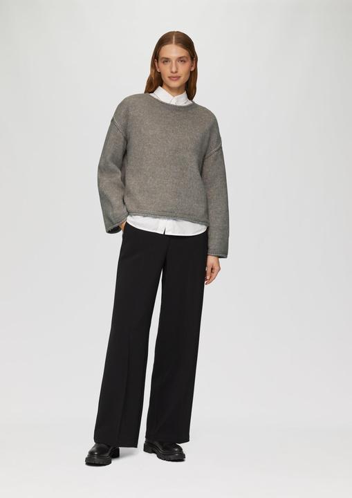 Produktbild S.Oliver Strickpullover Strickpullover mit weiten Ärmeln im Relaxed Fit (36)
