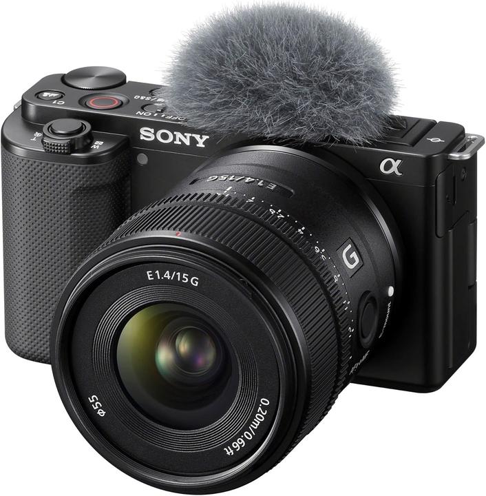 Immagine prodotto Sony E 15mm f/1.4 G (Sony E, APS-C / DX)