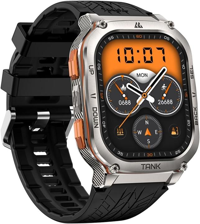 Image du produit Kospet 13000014000 Smart Watch TANK M3 Ultra 19 AMOLED Silver (43 mm)