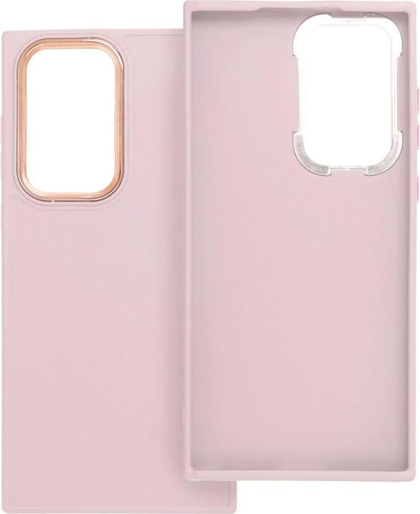 Produktbild OEM Back panel cover FRAME Case for SAMSUNG S22 Ultra powder pink (Samsung Galaxy S22 Ultra)