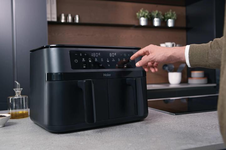 Actual product image Haier I-Master Series 3 Double Drawer 11l AirFryer