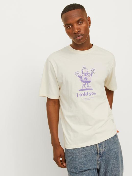 Produktbild Jack & Jones Gedruckt Rundhals T-shirt T-shirt (L)