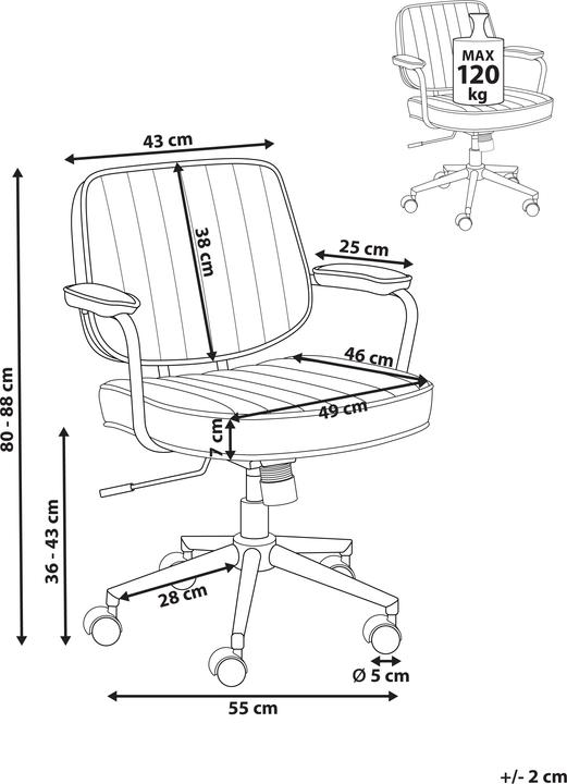 Image du produit Beliani Berne (36 - 43 cm)