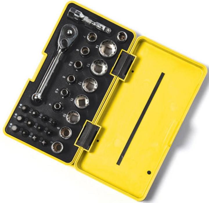 Image du produit C.K Magma C.K Pocket Socket Set 1/4", 28 pieces (6 mm, 12 mm, 14 mm, 5,5 mm, 10 mm, 7 mm, 11 mm, 5 mm, 8 mm, 9 mm, 4,5 mm, 13 mm, 4 mm)