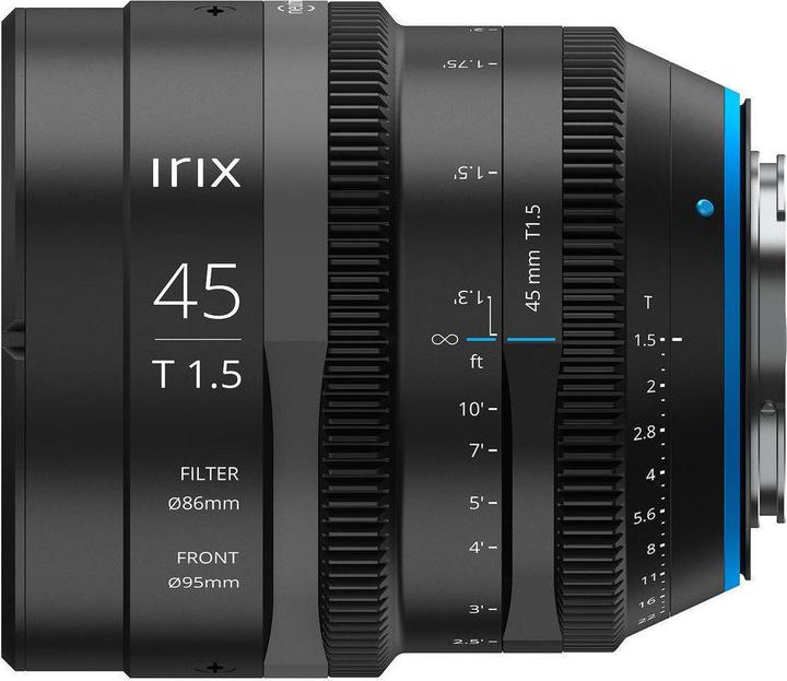 Actual product image Irix Cine 45mm T1.5 for Fuji X (Metric)