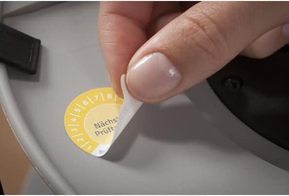 Actual product image Avery L7803-10 self-adhesive label circle Permanent (e)