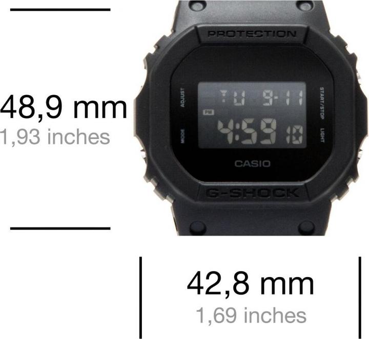 Actual product image G-Shock DW-5600 (Digital watch, Sports watch, Diving watch, 48.90 mm)