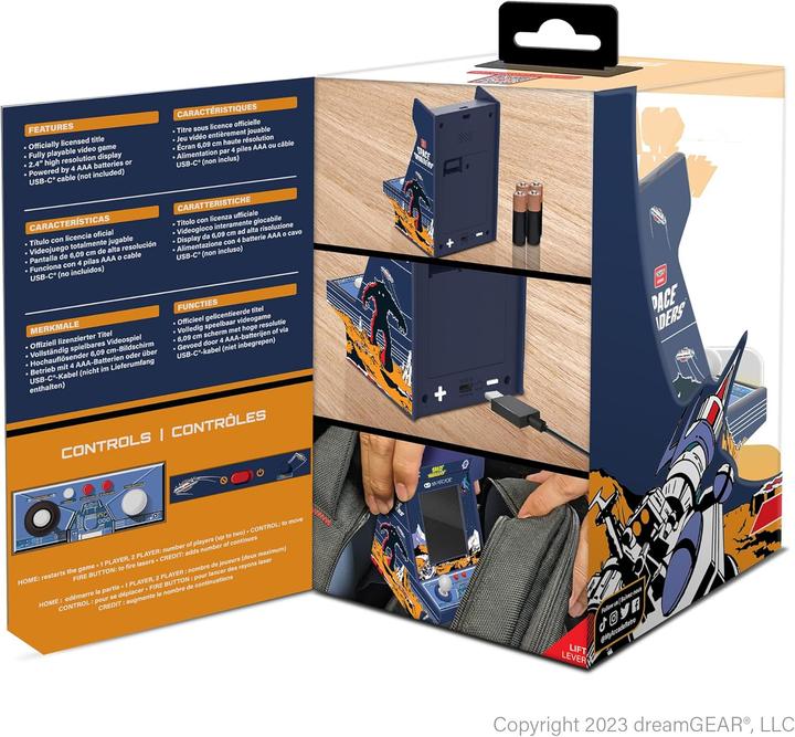 Immagine prodotto MyArcade Space Invader Nano Player Pro Portatile Retro Arcade