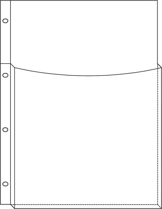 Actual product image Biella Kangaroo display bags (A4, 5 x)