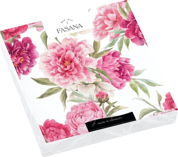 Image du produit Fasana Serviettes fleurs et plantes (20 x)