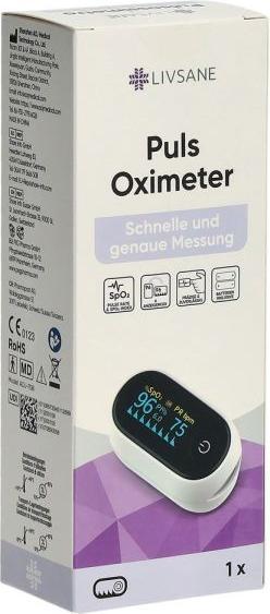 Actual product image Livsane Pulse oximeter