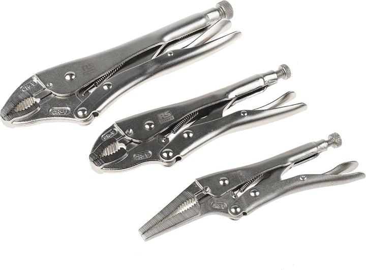 Produktbild RS PRO 3 piece locking plier set (250 mm)