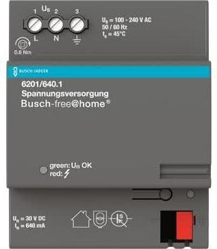 Produktbild Busch-Jaeger 6201/640.1. Eingangsspannung: 127